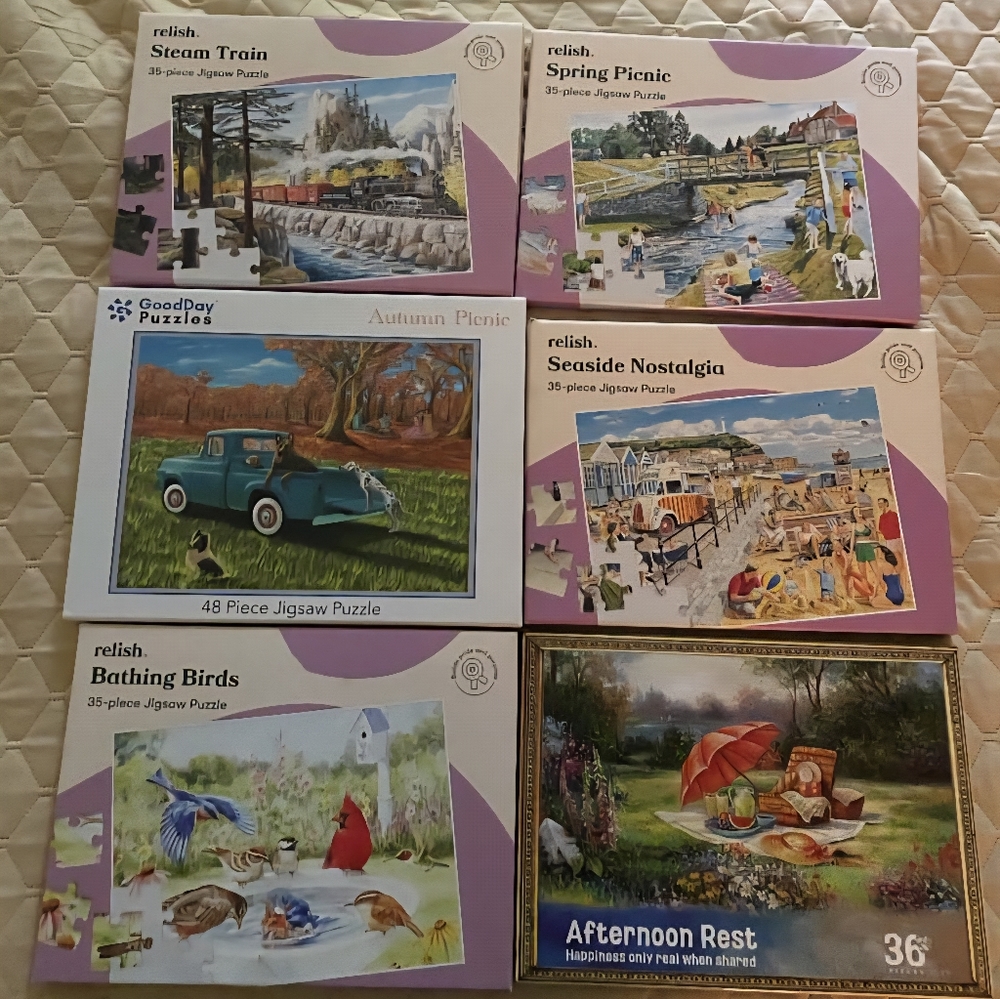 6 Dementia Puzzles